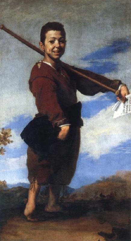 Jose de Ribera the clubfoot oil painting image